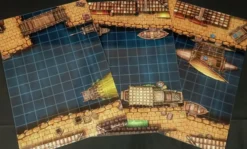Le port de commerce - battlemap