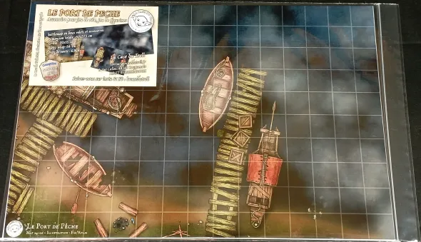 Le Port de Pêche - battlemap