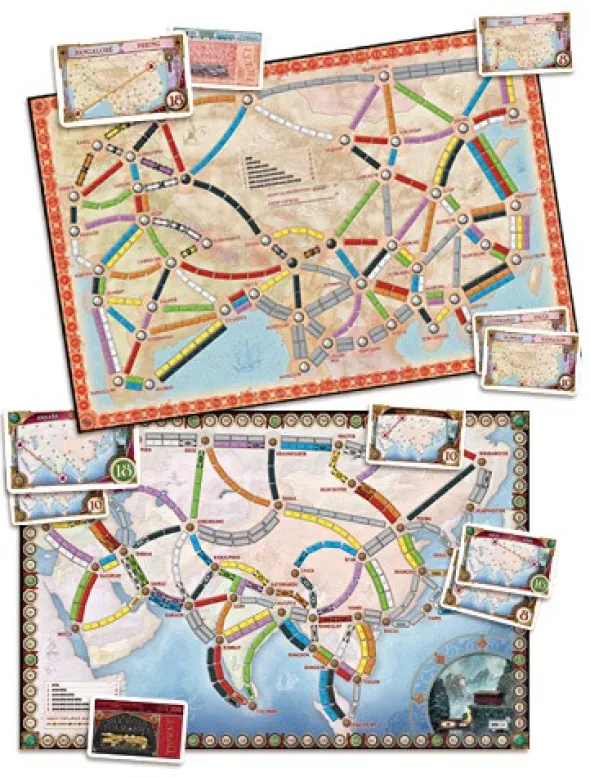Les Aventuriers du Rail - Asie