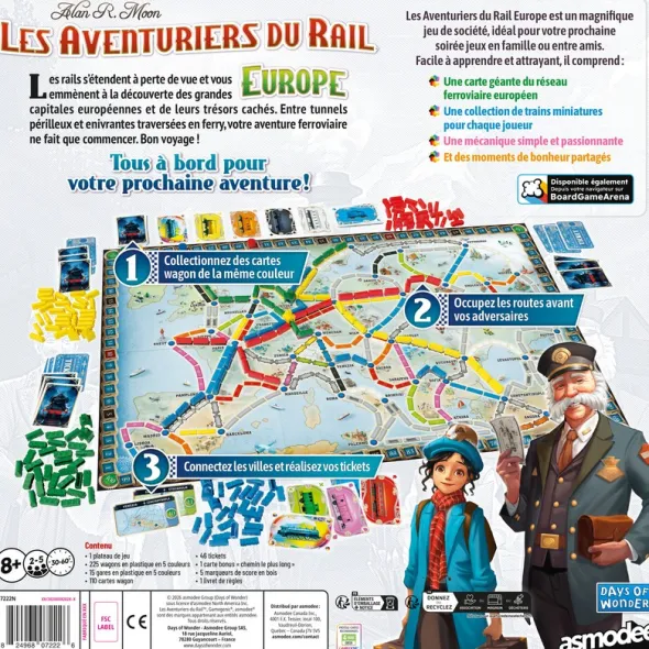 Les Aventuriers du Rail - Europe