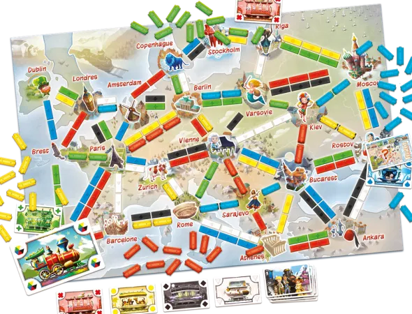Les Aventuriers du Rail Europe : Mon Premier Voyage