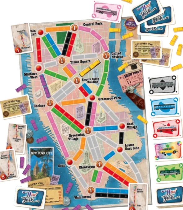 Les Aventuriers du Rail - New York