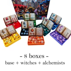 Les Charlatans de Belcastel - Boîtes de Rangement Jetons