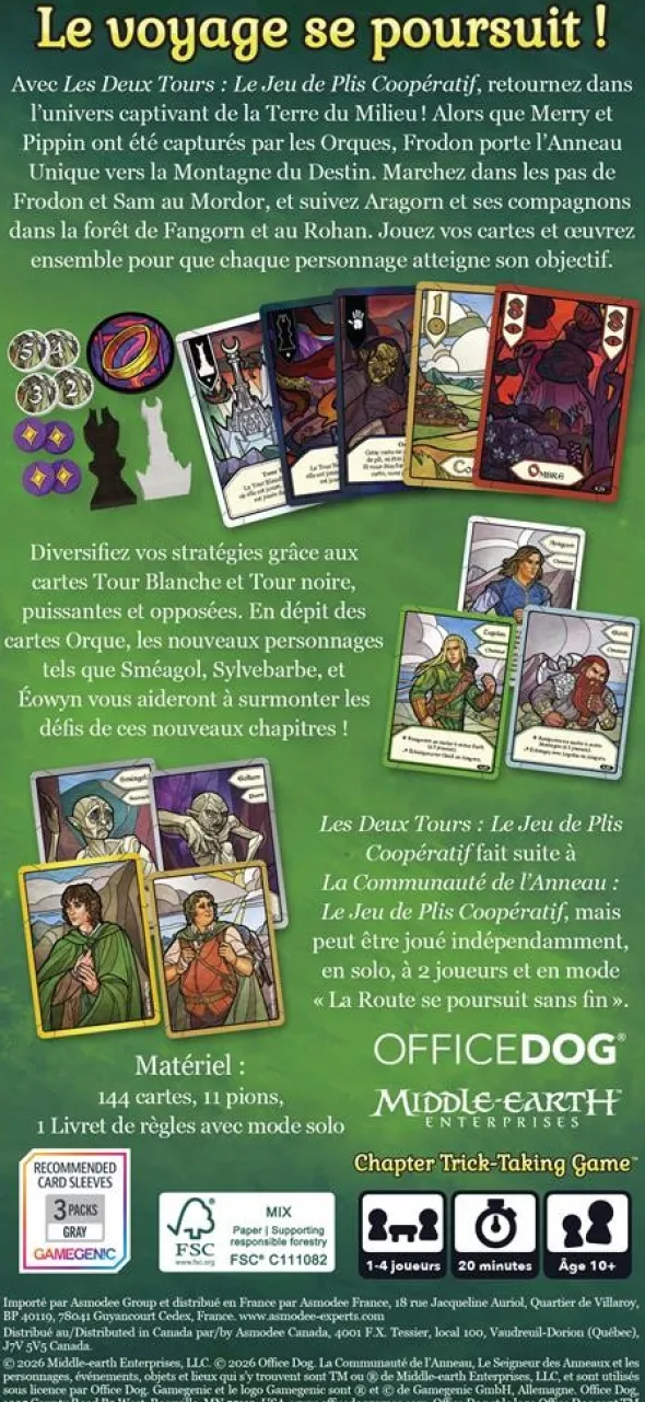 Les Deux Tours - Le Jeu de Plis Coopératif