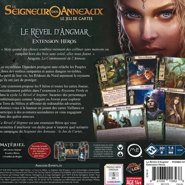 Le Seigneur des Anneaux JCE - Le Réveil d'Angmar - Extension Héros
