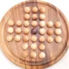 Le Solitaire Rond Grand Modèle Billes Bois