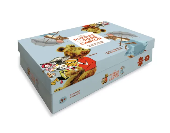 Les puzzles du Père Castor - Michka et La plus mignonne des petites souris