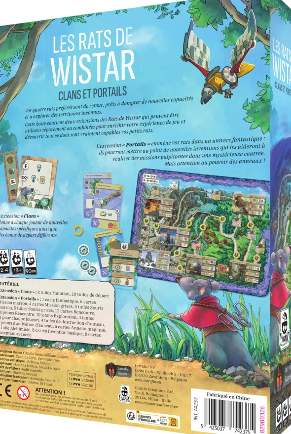 Les Rats de Wistar - Clans et Portails