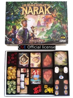 Les Ruines Perdues De Narak et deux extensions - Insert