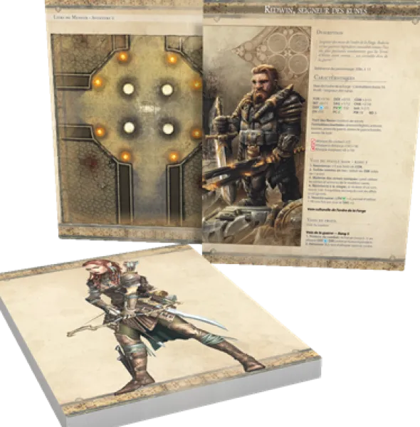 Les Terres d'Arran - Aides de jeu des Chroniques des Terres mortes