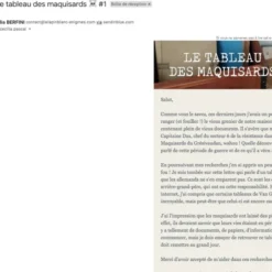Le tableau des Maquisards