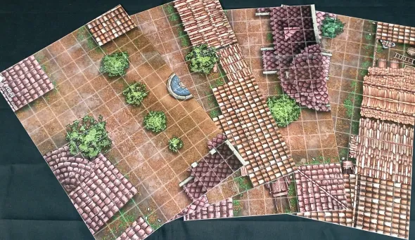 Le Temple - battlemap
