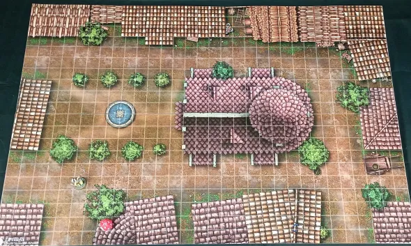 Le Temple - battlemap