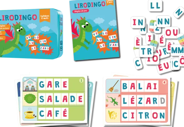 Lirodingo - Syllabes et Mots