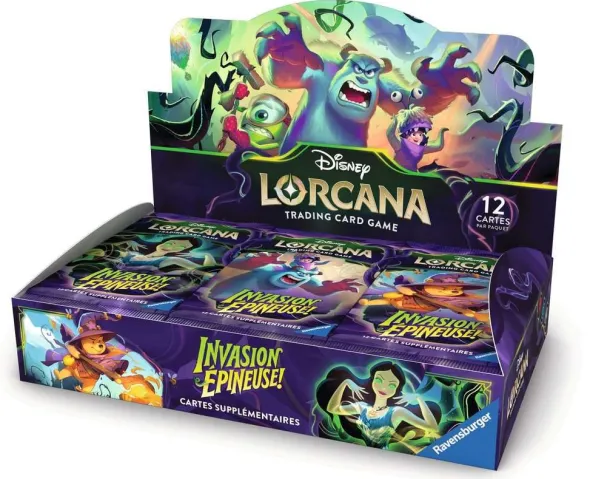 Lorcana - Boite de 24 Boosters Invasion Epineuse!