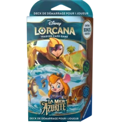 Lorcana - Deck de Démarrage La Mer Azurite - Go Go Tamago et Gadget
