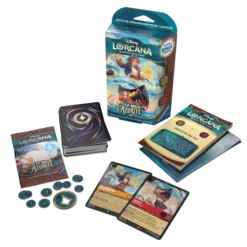 Lorcana - Deck de Démarrage La Mer Azurite - Jim Hawkins et Tigrou
