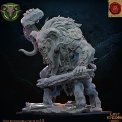 Lost Kingdom miniatures - Hardes bestiales - Homme-bête géant