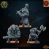 Lost Kingdom miniatures - Hardes bestiales - Minotaures