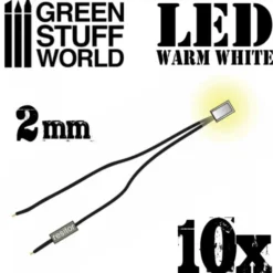 Lumières LED Blanche Chaude - 2mm