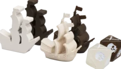 Lying Pirates - 8-Player Components