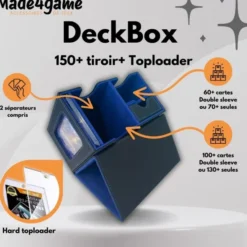 Made4game - DeckBox Commander 150+ avec Toploader