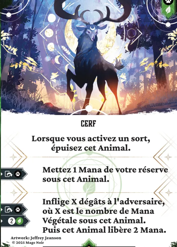 Mage Noir - Le Cerf et l'Archère