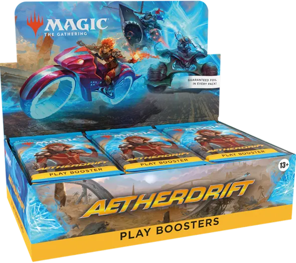 Magic The Gathering : Aetherdrift - Play Booster Display