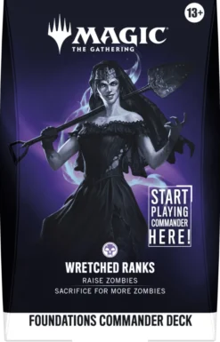 Magic: The Gathering - Foundations Commander Deck - Wretched Ranks