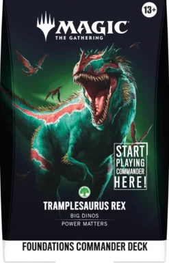Magic: The Gathering - Foundations Commander Deck - Tramplesaurus Rex