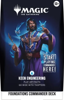 Magic: The Gathering - Foundations Commander Deck - Keen Engineering