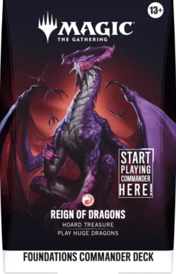 Magic: The Gathering - Foundations Commander Deck - Reign of Dragons