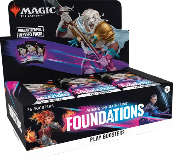 Magic The Gathering : Foundations - Play Booster Display