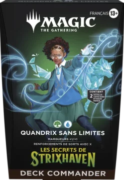 Magic the Gathering : Les Secrets de Strixhaven - Deck Commander Quandrix sans limites