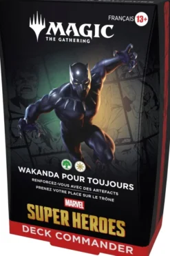 Magic: The Gathering - Marvel Super Heroes Commander Deck - Wakanda pour Toujours