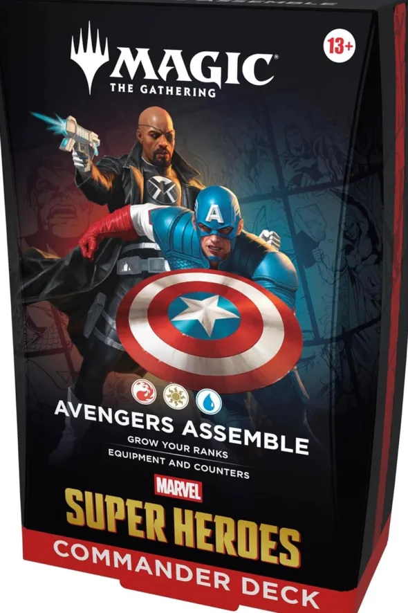 Magic: The Gathering - Marvel Super Heroes Commander Deck - Avengers, Assemble