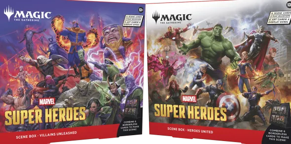 Magic: The Gathering - Marvel Super Heroes - Scene Boxes