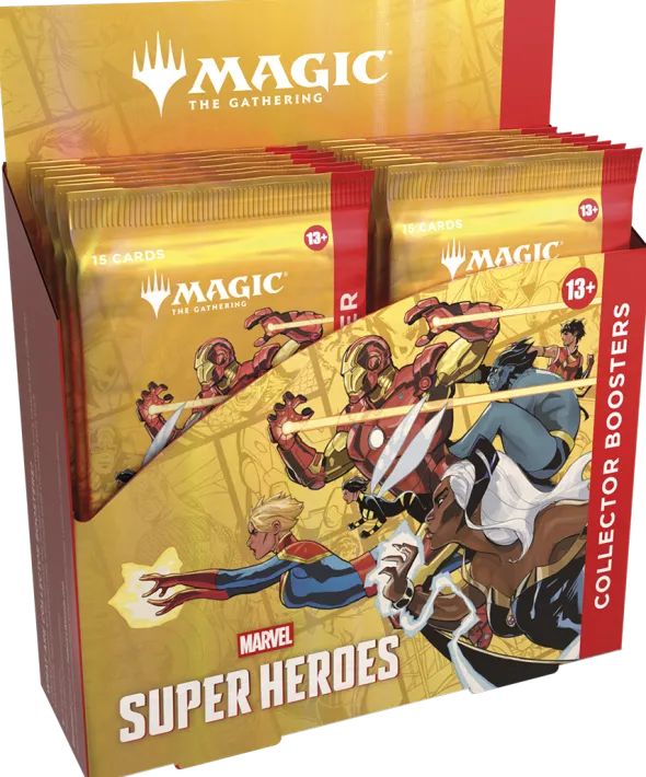 Magic: The Gathering - Marvel Super Heroes - Collector Booster Display
