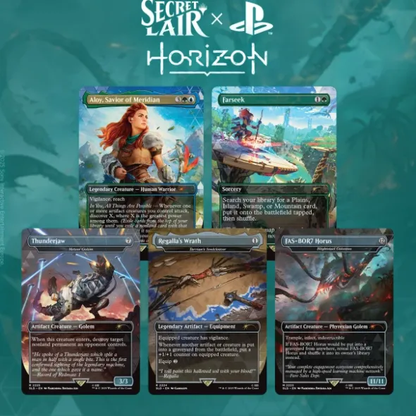 Magic the Gathering : Secret Lair x Horizon: Into the Forbidden West