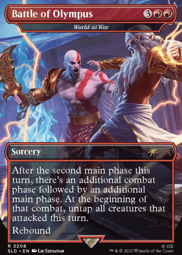 Magic the Gathering : Secret Lair x God of War: Greek