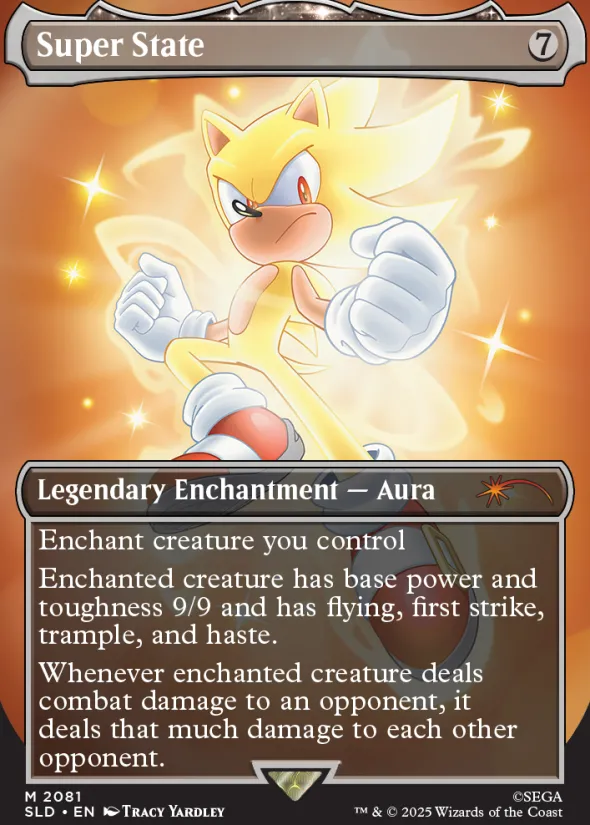 Magic the Gathering : Secret Lair x Sonic : Friends & Foes