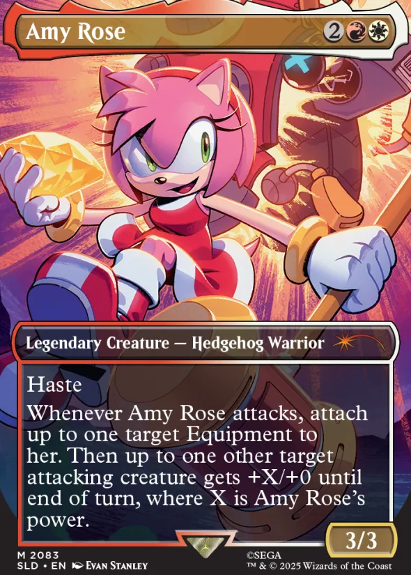 Magic the Gathering : Secret Lair x Sonic : Friends & Foes