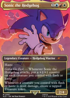 Magic the Gathering : Secret Lair x Sonic : Friends & Foes