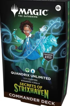 Magic the Gathering : Secrets of Strixhaven - Commander Deck - Quandrix Unlimited