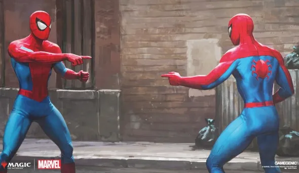 Magic: The Gathering - Spider-Man Playmat