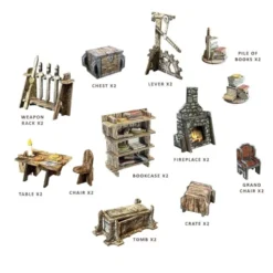 Maladum Dungeons of Enveron - Dungeon Furniture