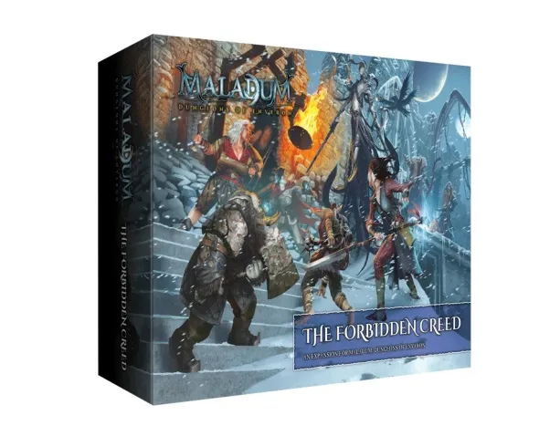Maladum Dungeons of Enveron - Extension The Forbidden Creed - Occasion