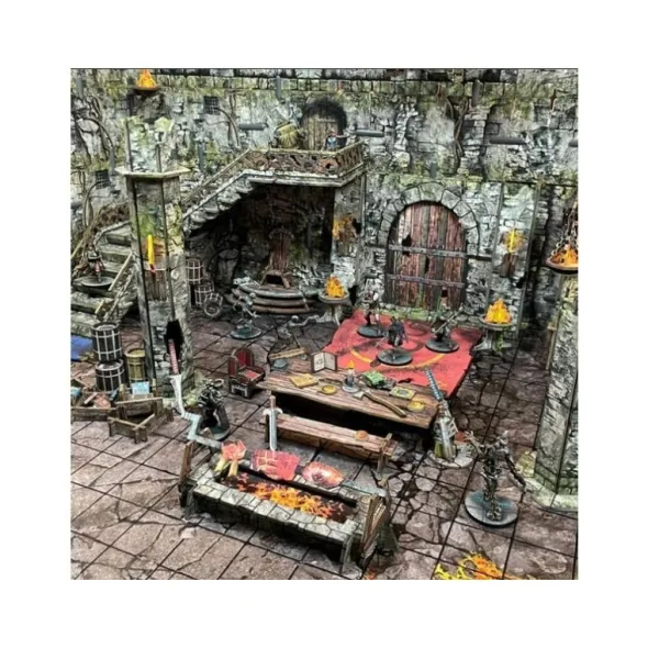 Maladum Dungeons of Enveron - Great Hall of Khaarastad