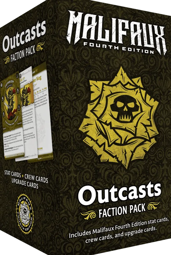 Malifaux 4E - Outcast Faction Pack