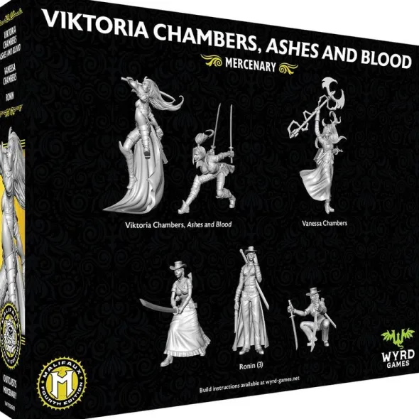 Malifaux 4E - Viktoria Chambers, Ashes and Blood